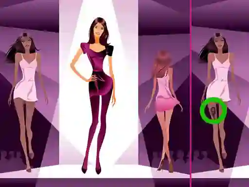 თამაში Fashion Models Differences ონლაინ