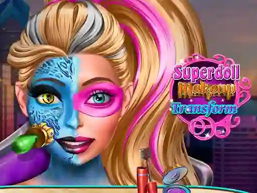 თამაში Super Doll Makeup Transform ონლაინ
