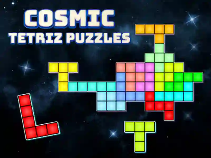 თამაში Cosmic Tetriz Puzzles ონლაინ