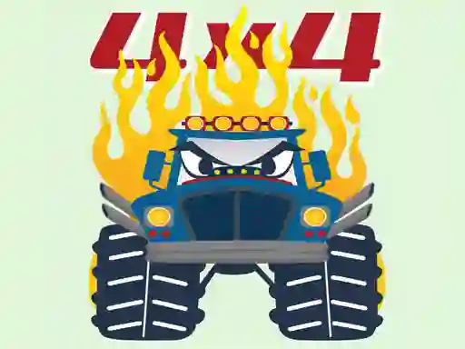 თამაში Monster Trucks Coloring Pages ონლაინ
