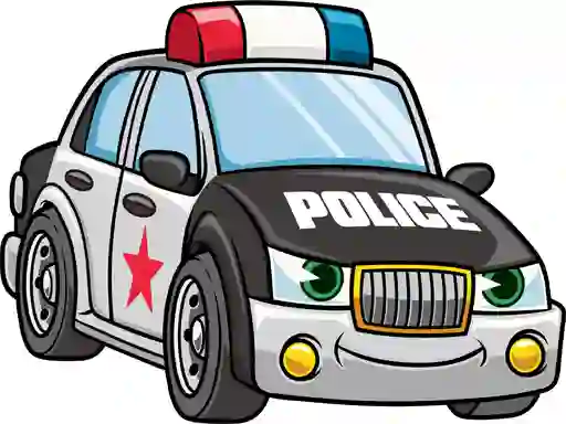 თამაში Cartoon Police Cars ონლაინ