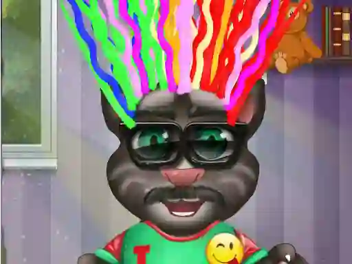 თამაში Baby Talking Tom Hair Salon ონლაინ