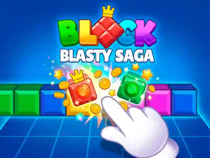 თამაში Block Blasty Saga ონლაინ