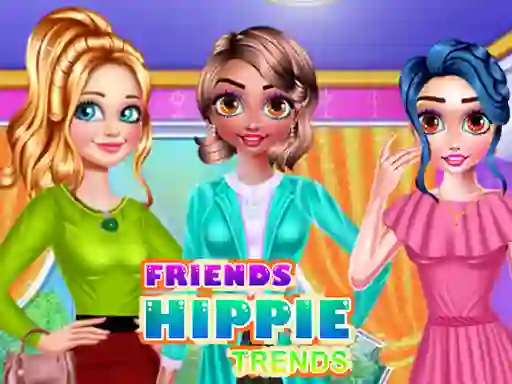 თამაში Friends Hippie Trends ონლაინ