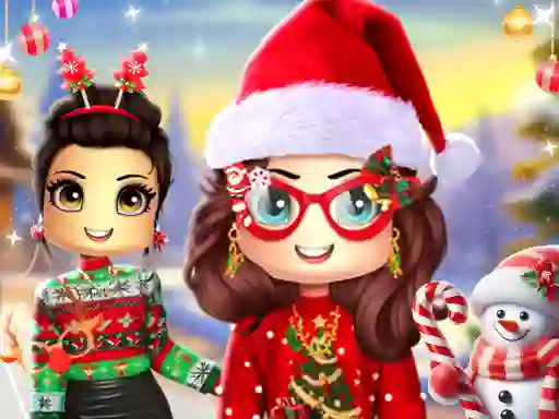 თამაში Roblox Christmas Dressup ონლაინ