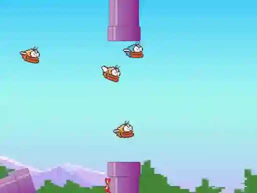თამაში Flappy Crush ონლაინ