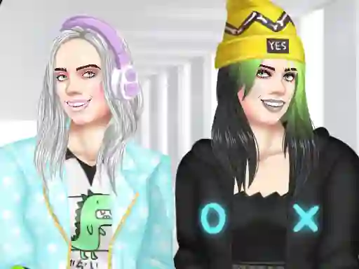 თამაში Billie Eilish Makeover ონლაინ