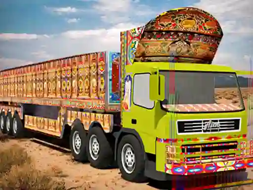 თამაში Truck Driver Cargo ონლაინ