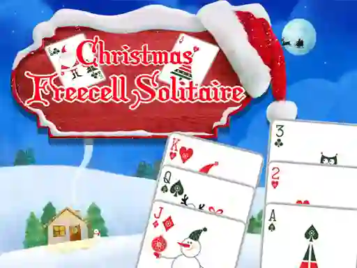 თამაში Freecell Christmas Solitaire ონლაინ