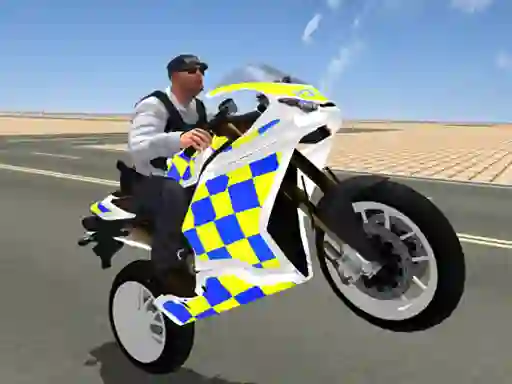 თამაში Super Stunt Police Bike Simulator 3D ონლაინ