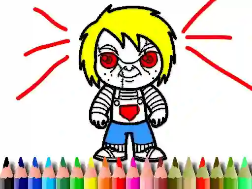 თამაში Scary Boy Coloring Book ონლაინ
