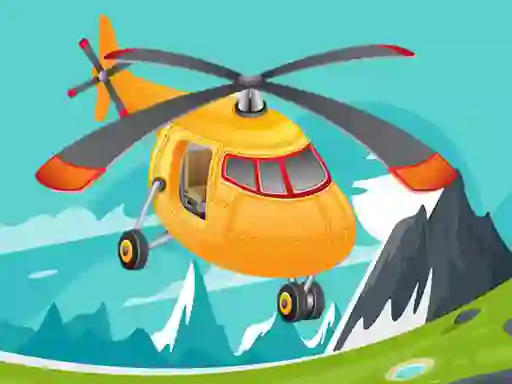 თამაში Helicopter Jigsaw ონლაინ