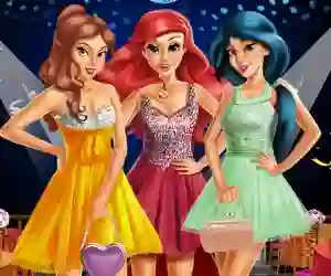 თამაში Princesses Prom Night ონლაინ