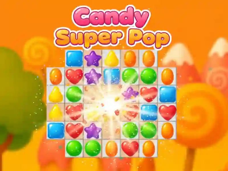 თამაში Candy Super Pop ონლაინ