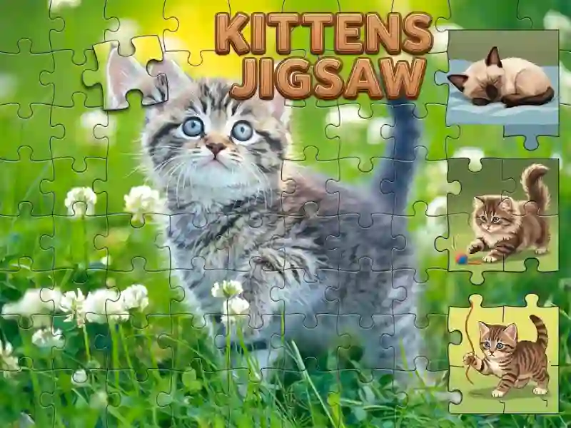 თამაში Kittens Jigsaw ონლაინ