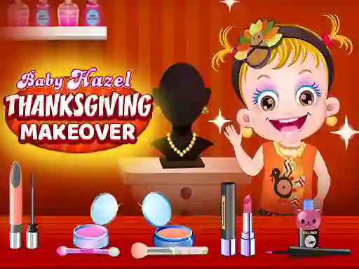 თამაში Baby Hazel Thanksgiving Makeover ონლაინ