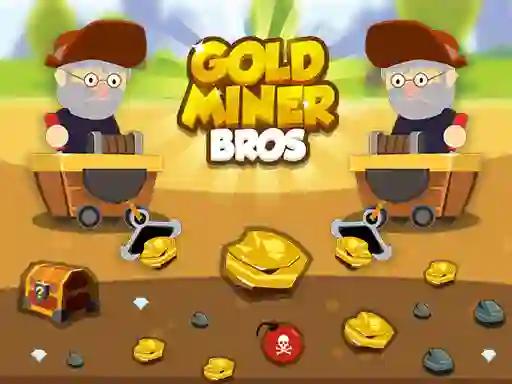 თამაში Gold Miner Bros ონლაინ