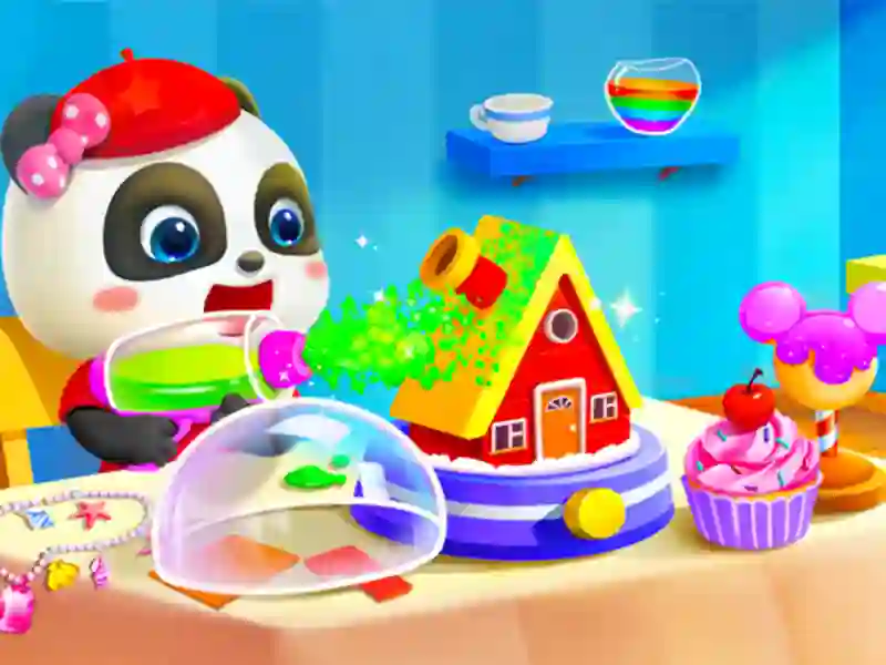 თამაში Baby Panda Kids Crafts DIY ონლაინ