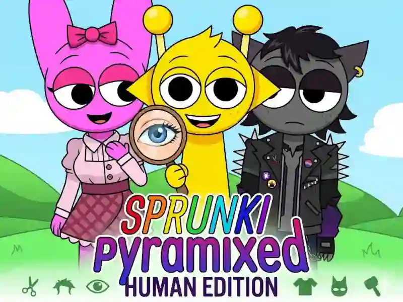 თამაში Sprunki Pyramixed: Human Edition ონლაინ