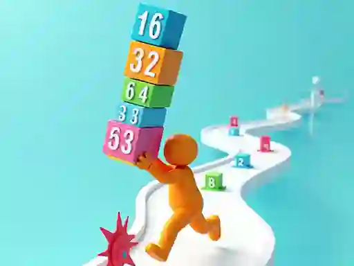 თამაში Cube Stack 2048 ონლაინ