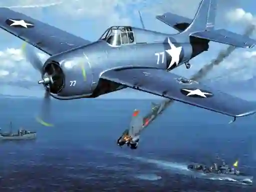 თამაში Aviation Art Air Combat Puzzle ონლაინ