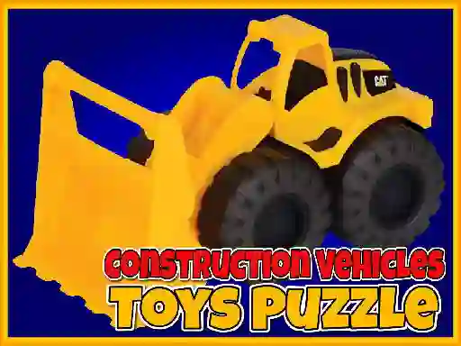 თამაში Construction Vehicles Toys Puzzle ონლაინ