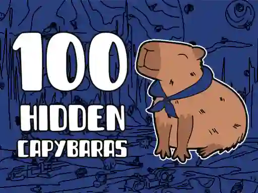 თამაში 100 Hidden Capybaras ონლაინ