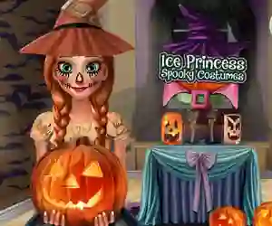 თამაში Ice Princess Spooky Costumes ონლაინ