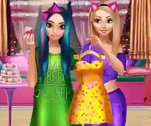 თამაში BFFs PJ Party ონლაინ