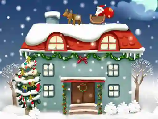 თამაში Christmas Rooms Differences ონლაინ