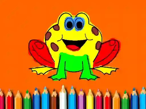 თამაში Back To School: Frog Coloring Book ონლაინ