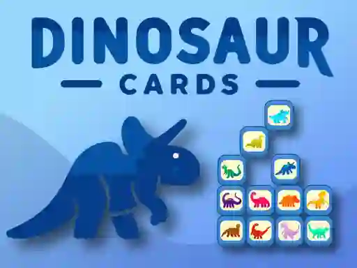თამაში Dinosaur Cards ონლაინ