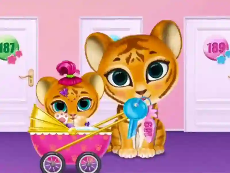 თამაში Kids Pet Hotel ონლაინ