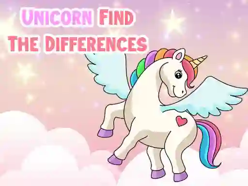 თამაში Unicorn Find The Differences ონლაინ