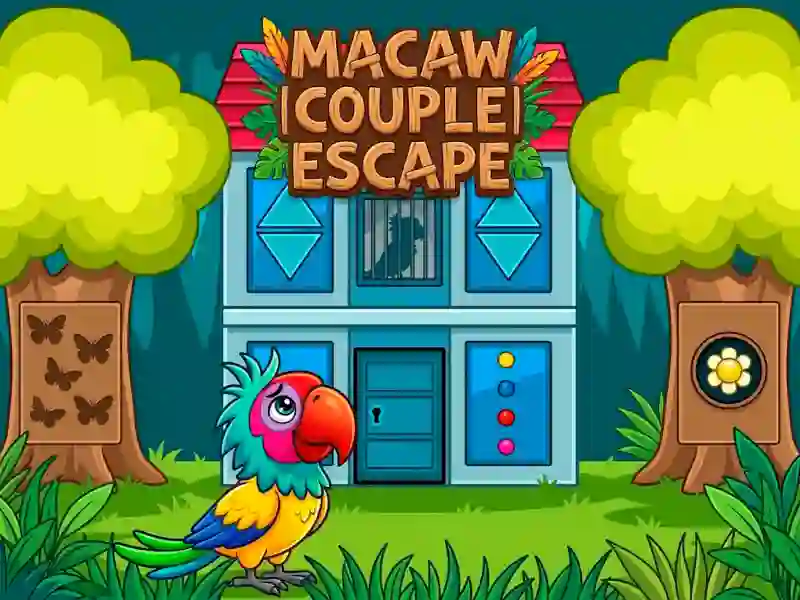 თამაში Macaw Couple Escape ონლაინ