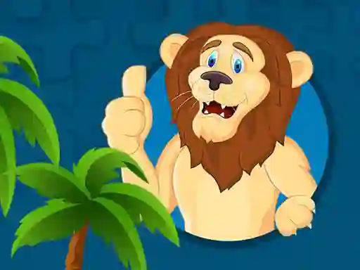 თამაში Strong Lions Jigsaw ონლაინ