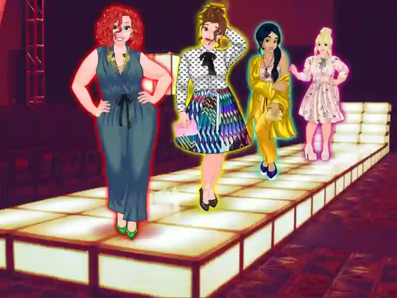 თამაში Princesses Runway Plus ონლაინ