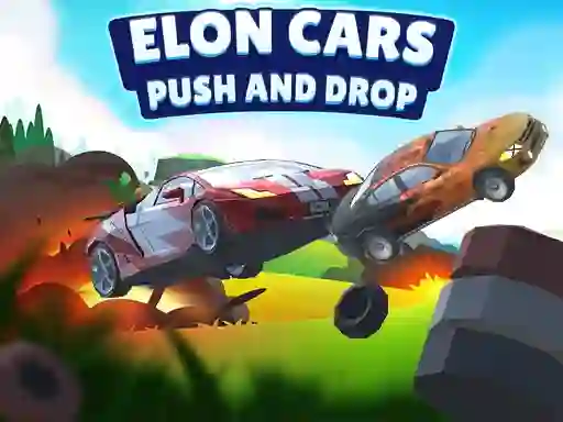 თამაში Elon Cars: Push and Drop ონლაინ