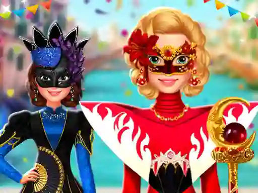 თამაში Ellie and Friends Venice Carnival ონლაინ
