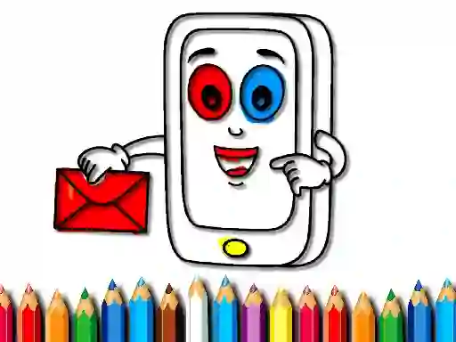 თამაში Mobile Phone Coloring Book ონლაინ