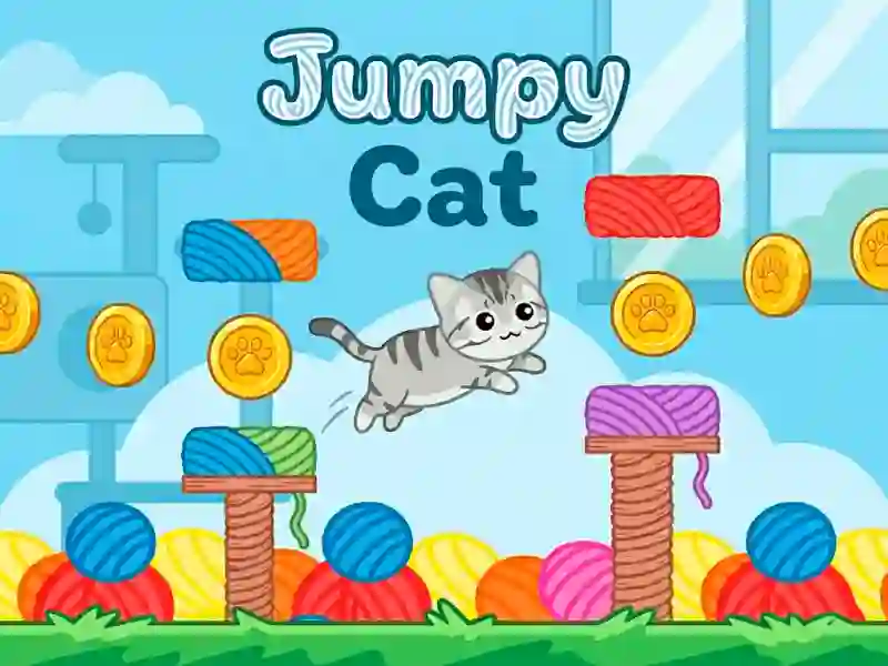 თამაში Jumpy Cat ონლაინ