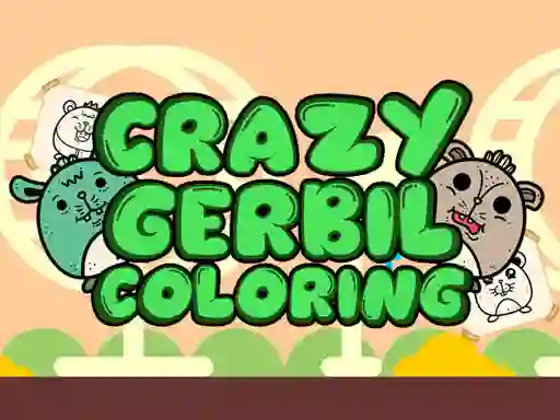 თამაში Crazy Gerbil Coloring ონლაინ