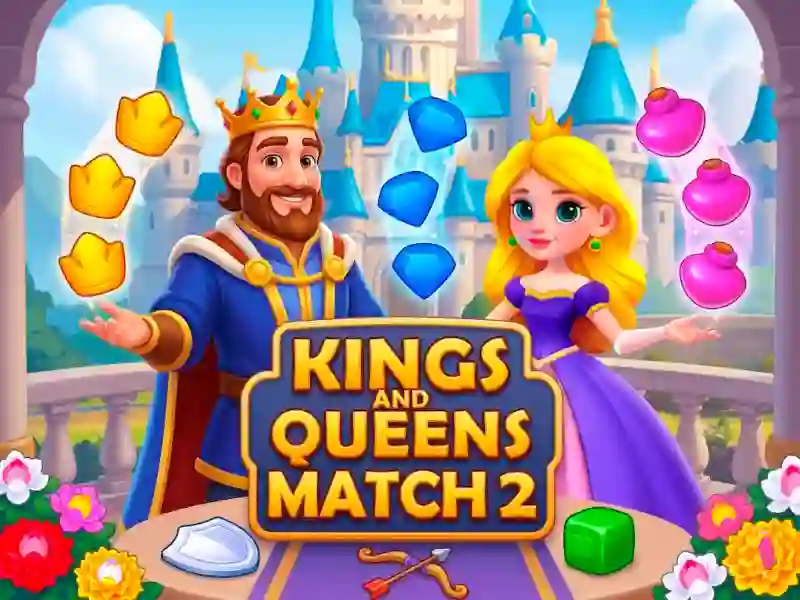 თამაში Kings and Queens Match 2 ონლაინ