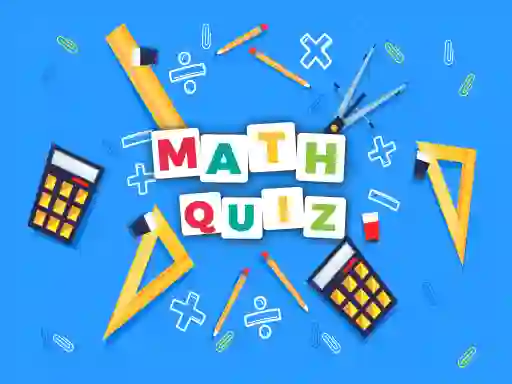 თამაში Math Quiz Game ონლაინ