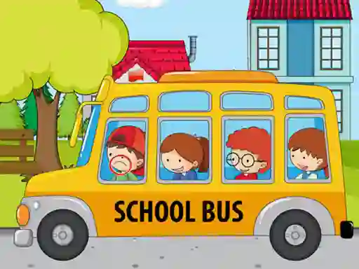 თამაში School Bus Differences ონლაინ