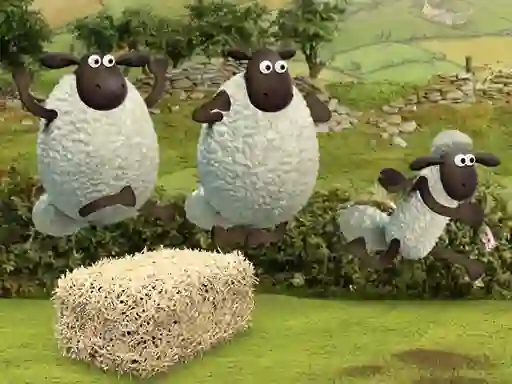 თამაში Shaun the Sheep Alien Athletics ონლაინ