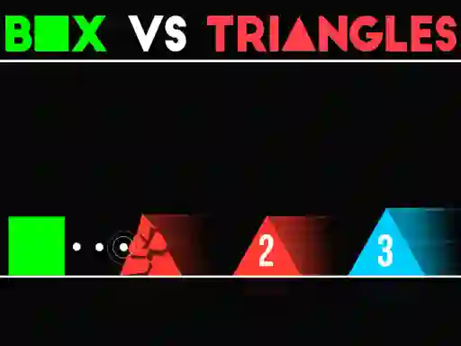 თამაში Box vs Triangles ონლაინ