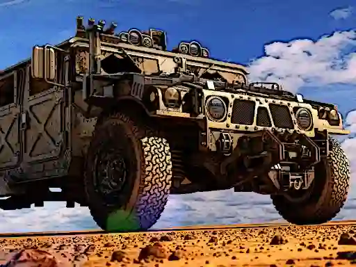 თამაში Military Transport Vehicle ონლაინ
