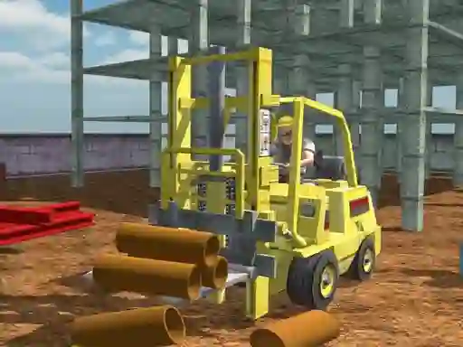 თამაში Forklift Drive Simulator ონლაინ