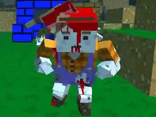 თამაში Pixel Gun Apocalypse 4 Zombie Invazion ონლაინ